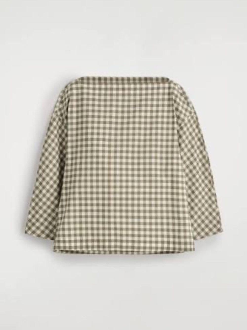 COS Boat-Neck Cotton Blouse - Picture 6 of 7